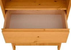 OTTO products Hochschrank »Jorrick« Breite 60 cm, Massivholz Kiefer mit Bio Öl/Wachs behandelt