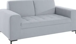 OTTO products 2-Sitzer »Grazzo« hochwertige Stoffe aus recyceltem Material, Steppung im Sitzbereich