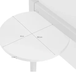 PAIDI Ablageelement »TABLAR LITTLE CLOUD« Ablage-Tisch für dein Beistellbett, in mehreren Farben
