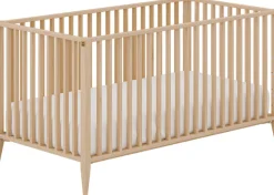 PAIDI Babybett »MILA & BEN Steiff by PAIDI, 70x140cm, Buche Massivholz, Kinderbett« inkl. Lattenrost, Gitterbett höhenverstellbar, entnehmbare Sprossen