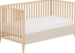 PAIDI Babybett »MILA & BEN Steiff by PAIDI, 70x140cm, Buche Massivholz, Kinderbett« inkl. Lattenrost, Gitterbett höhenverstellbar, entnehmbare Sprossen