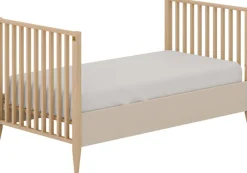 PAIDI Babybett »MILA & BEN Steiff by PAIDI, 70x140cm, Buche Massivholz, Kinderbett« inkl. Lattenrost, Gitterbett höhenverstellbar, entnehmbare Sprossen
