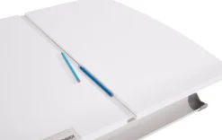 PAIDI Büromöbel-Set »Kinderschreibtisch & Drehstuhl in Weiß, mitwachsend & ergonomisch« Spar-Set, 130x70 cm Schülerschreibtisch, Kinderstuhl in Blau/Rosa,stufenlos höhenverstellbar, neigbare Tischplatte, Schulstarter-Set