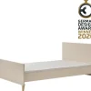 PAIDI Kinderbett »JONTE 120x200cm, Jugendbett in Beige« B/H/T ca. 209/96/126cm, Cashmere-Beige,zeitloses & langlebiges Einzelbett, Massivholz-Füße