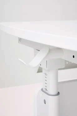 PAIDI Kinderschreibtisch »DIEGO CURVED, Schülerschreibtisch, mitwachsend, ergonomisch« stufenlos höhenverstellbar, Tischplatte neigbar