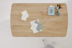 PAIDI Kinderschreibtisch »DIEGO CURVED, Schülerschreibtisch, mitwachsend, ergonomisch« stufenlos höhenverstellbar, Tischplatte neigbar
