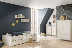 PAIDI Kleiderschrank »EEFJE in Beige mit Schublade und Türen, verschiedene Ausführungen« B/H/T ca. 95-123/139-204/41-57cm, mit 2 oder 3 Türen + Tiny-Variante,stabiler Drehtürenschrank aus Holz, mit Soft-Close-Funktion