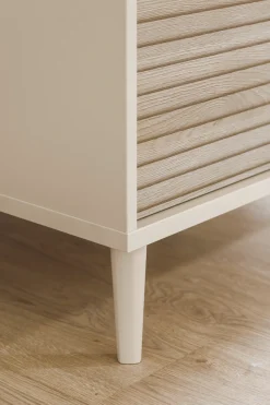 PAIDI Kleiderschrank »EEFJE in Beige mit Schublade und Türen, verschiedene Ausführungen« B/H/T ca. 95-123/139-204/41-57cm, mit 2 oder 3 Türen + Tiny-Variante,stabiler Drehtürenschrank aus Holz, mit Soft-Close-Funktion