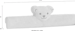 PAIDI Kopfteil »LOTTE & FYNN Steiff by PAIDI, Plüsch-Teddybär, Kantenschutz« extra weich gepolstert, passt auf jede Wickelkommode, waschbar
