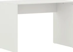 PAIDI Schreibtisch »CUTIE LEA in Weiß, 100x60cm Kinderschreibtisch« B/H/T ca. 100/72/60cm, Off-White,stabiler und langlebiger Schreibtisch, kratzfest, leicht zu reinigen