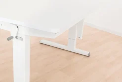 PAIDI Schreibtisch »TEENIO in verschiedenen Ausführungen, mitwachsend & ergonomisch« B/H/T ca. 120/53-79/75 cm, Kreideweiß,höhenverstellbarer Schülerschreibtisch, Platte bis 14° neigbar