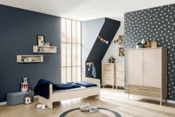 PAIDI Umbauseiten »EEFJE für den Umbau vom Babybett zum Juniorbett« Erweiterungs-Set Kinderbett 70x140cm in Beige