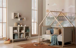 PAIDI Umbauseiten »JONTE für den Umbau vom Babybett zum Juniorbett« Erweiterungs-Set zum Kinderbett 70x140cm in Beige