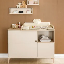 PAIDI Umbauseiten »MILA & BEN Steiff by PAIDI, Plüsch-Teddybär, Kantenschutz« extra weich gepolstert, passt auf jede Wickelkommode, waschbar