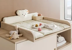 PAIDI Umbauseiten »MILA & BEN Steiff by PAIDI, Plüsch-Teddybär, Kantenschutz« extra weich gepolstert, passt auf jede Wickelkommode, waschbar