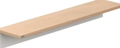 PAIDI Wandregal »FIENE in Scandinavian Wood / Grau, Schweberegal« stabiles Hängeregal aus Holz, 20 Kg Tragkraft, Wandboard, 95cm Breite