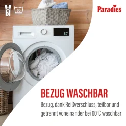 Paradies Kaltschaummatratze »Neuheit: Paradies Perfekta KS, 90x200, 140x200 cm & weitere Größen« 22 cm hoch Raumgewicht: 35 kg/m³ 1 Stk. tlg. Maximaler Komfort mit Memoryschaum und Klimaregulierung
