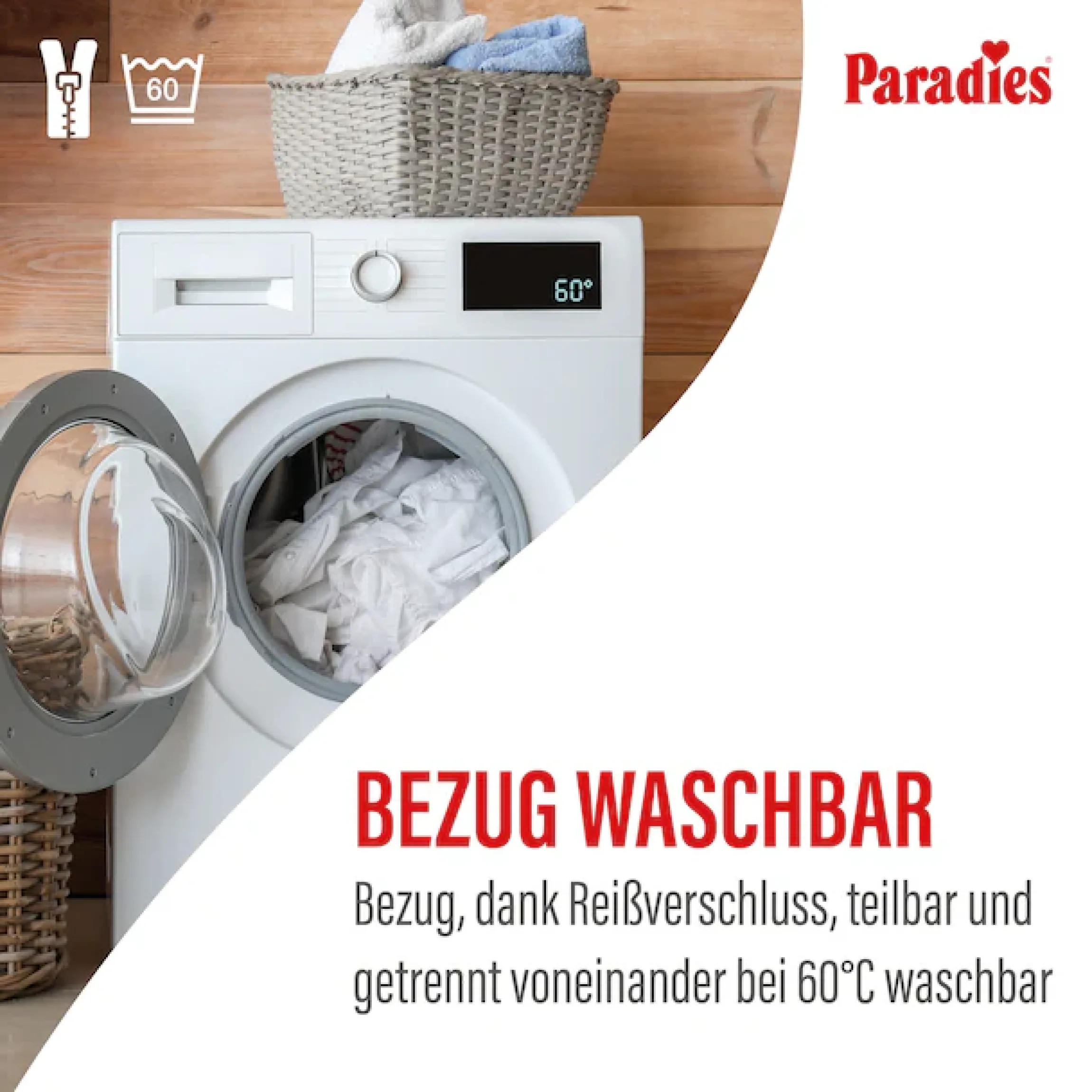 Paradies Kaltschaummatratze »Neuheit: Paradies Perfekta KS, 90x200, 140x200 cm & weitere Größen« 22 cm hoch Raumgewicht: 35 kg/m³ 1 Stk. tlg. Maximaler Komfort mit Memoryschaum und Klimaregulierung