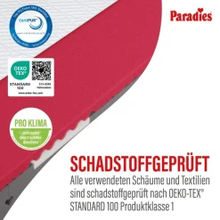 Paradies Kaltschaummatratze »Neuheit: Paradies Perfekta KS, 90x200, 140x200 cm & weitere Größen« 22 cm hoch Raumgewicht: 35 kg/m³ 1 Stk. tlg. Maximaler Komfort mit Memoryschaum und Klimaregulierung