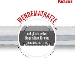 Paradies Kaltschaummatratze »Neuheit: Paradies Prolife Supreme, Testsieger Stiftung Warentest« 22 cm hoch Raumgewicht: 35 kg/m³ 1 Stk. tlg. Note GUT (2,2), getestet in 90x200 cm, Härtegrad 3