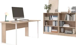 Parisot Büromöbel-Set »Parisot Start Up 22« Set, 3 tlg. Schreibtisch längseitig mit ABS-Kante, frei stellbar