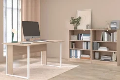 Parisot Büromöbel-Set »Parisot Start Up 22« Set, 3 tlg. Schreibtisch längseitig mit ABS-Kante, frei stellbar