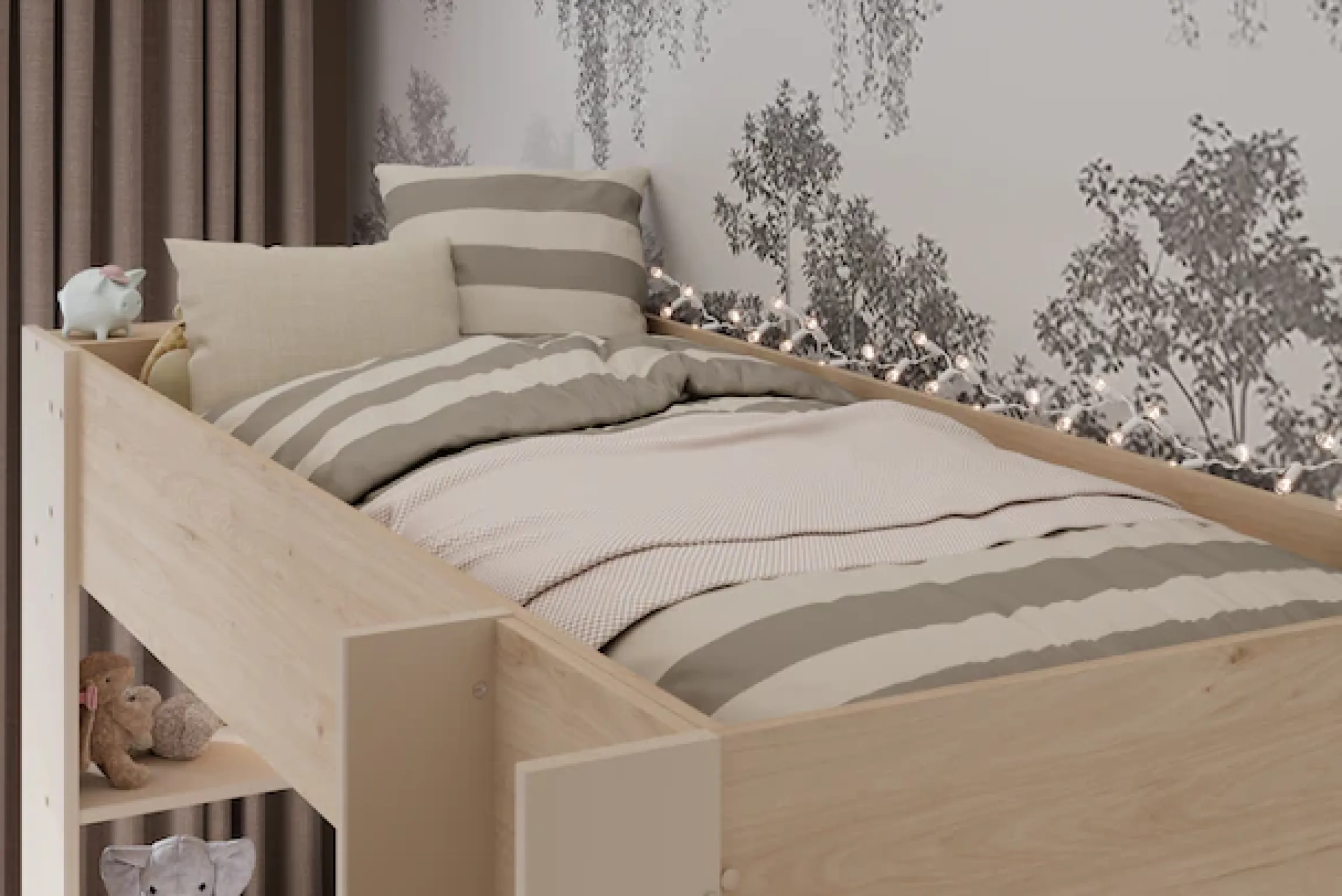 Parisot Etagenbett »Oasis 1« Set,4 Stellvarianten möglich, incl. 2 x Matratzenauflagen