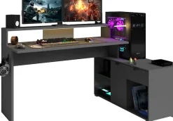 Parisot Gamingtisch »Work 11« Set, Ecklösung möglich, 2 Stk. tlg.