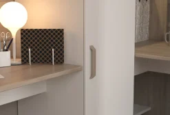Parisot Hochbett »Alex, für 2 Kinder! Maximaler Stauraum, 2 Schreibtische« Doppeltes Hochbett, all in one Bett für 2!