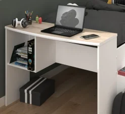 Parisot Hochbett »Cleo« 1 Stk. tlg. Schreibtisch beidseitig anbaubar, viel Stauraum, für Jungen & Mädchen