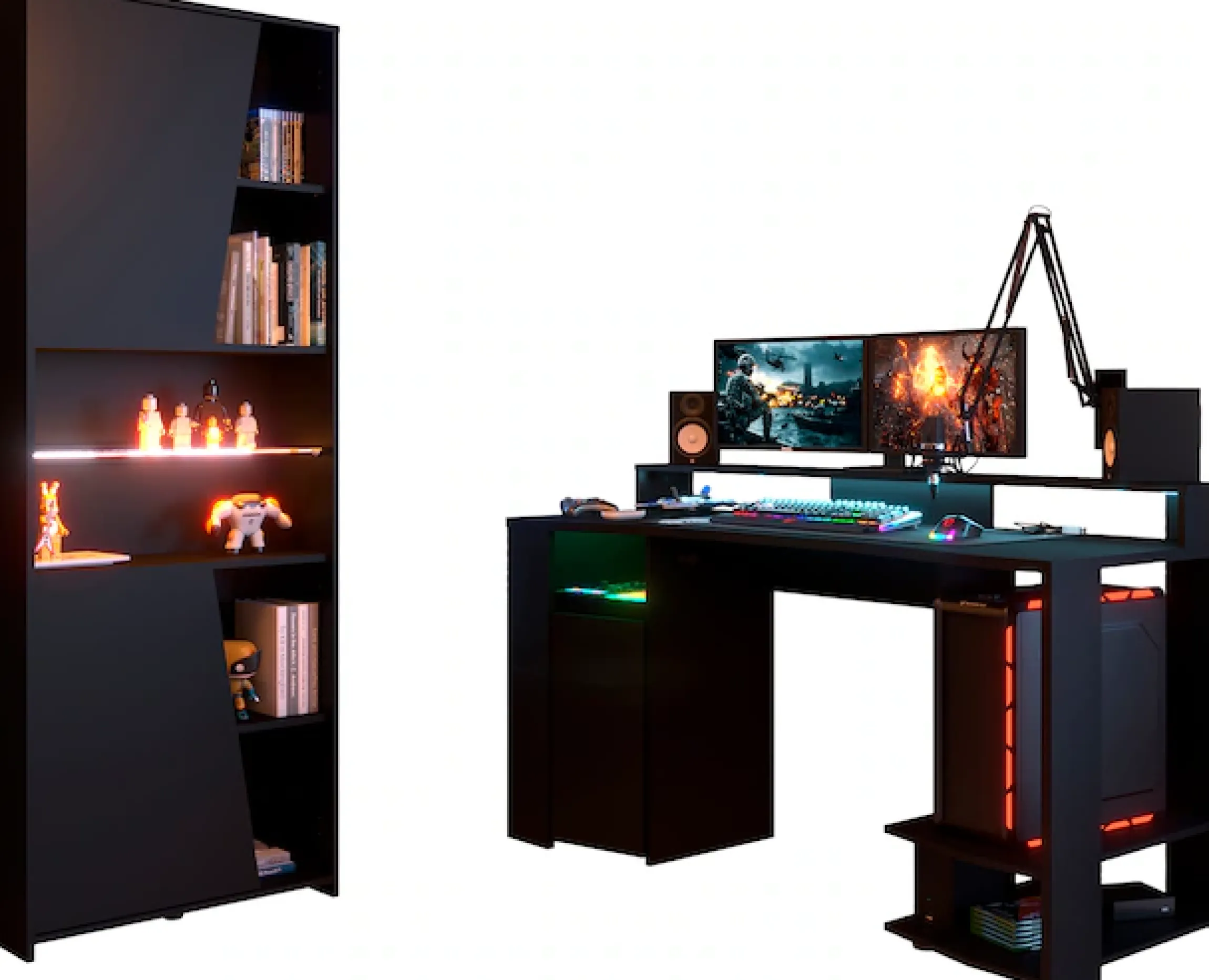 Parisot Jugendzimmer-Set »Gaming - Set« 2 Stk. tlg. Gaming-Set