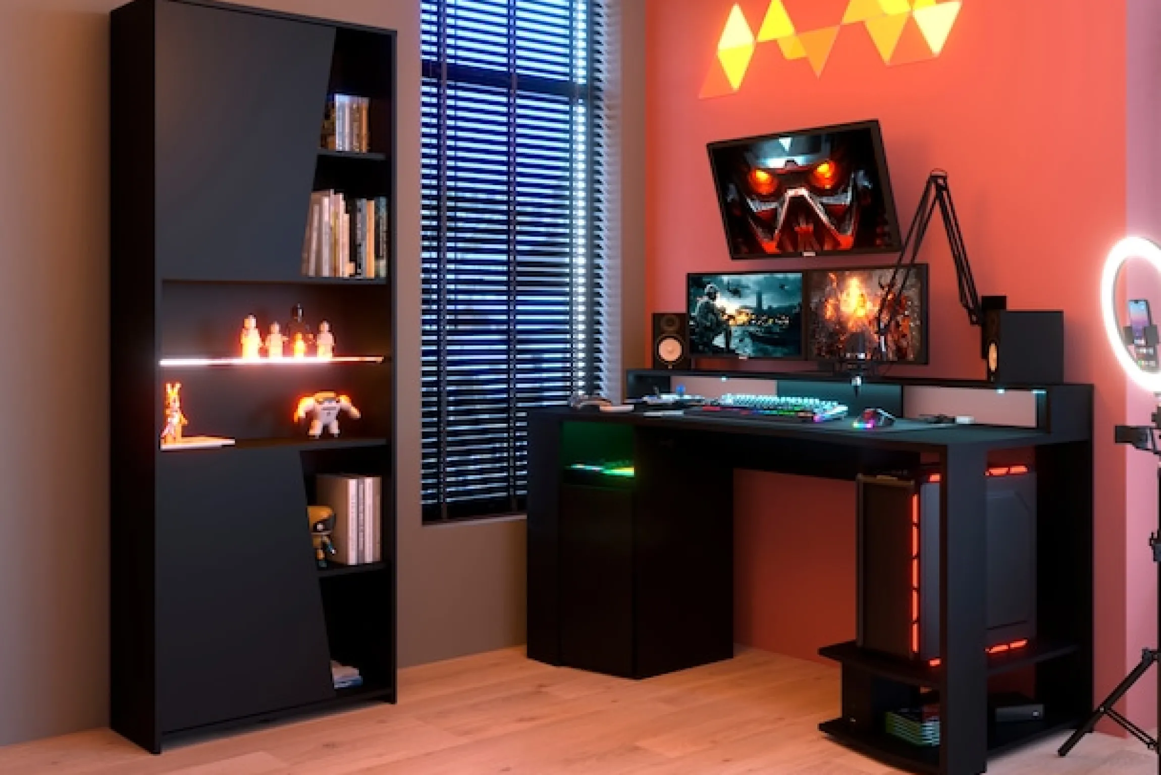 Parisot Jugendzimmer-Set »Gaming - Set« 2 Stk. tlg. Gaming-Set