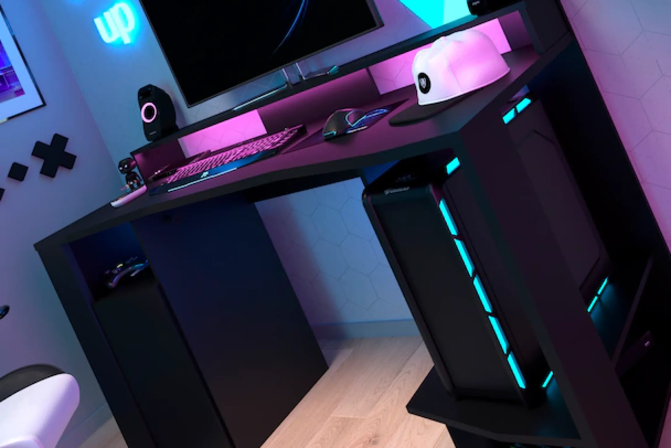 Parisot Jugendzimmer-Set »Gaming - Set« 2 Stk. tlg. Gaming-Set