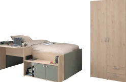 Parisot Jugendzimmer-Set »Jade 11« Set, 2 tlg. Mit Schreibtischplatte und Kommode