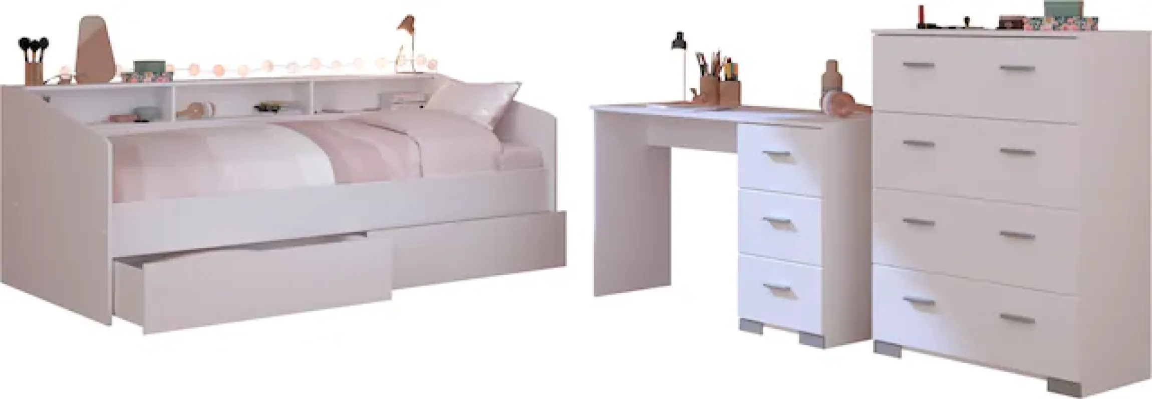 Parisot Jugendzimmer-Set »Parisot Kinderzimmer, 4-tlg. - Sleep 44« 5 Stk. tlg.