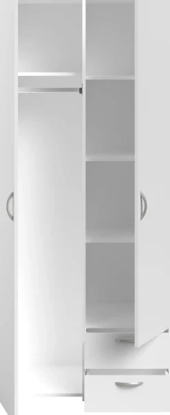 Parisot Jugendzimmer-Set »Parisot, Reverse 11« 3 Stk. tlg. ausziehbarer Schreibtisch auf Rollen, viel Stauraum, Kleiderschrank