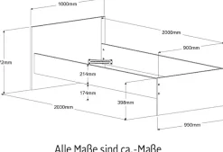 Parisot Jugendzimmer-Set »Pirouette« Set, 4 Stk. tlg.