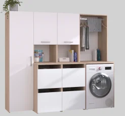 Parisot Mehrzweckschrank-Set »Laundry 2« Set, 3-teilig, 5 Stk. tlg.