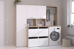 Parisot Mehrzweckschrank-Set »Laundry 2« Set, 3-teilig, 5 Stk. tlg.