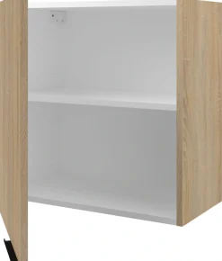 Parisot Schrank-Set »,Breite 300 cm, ohne E-Geräte« variabel stellbar, mit Kabeldurchlass,melaminharzbeschichtet, 6 Stk. tlg.