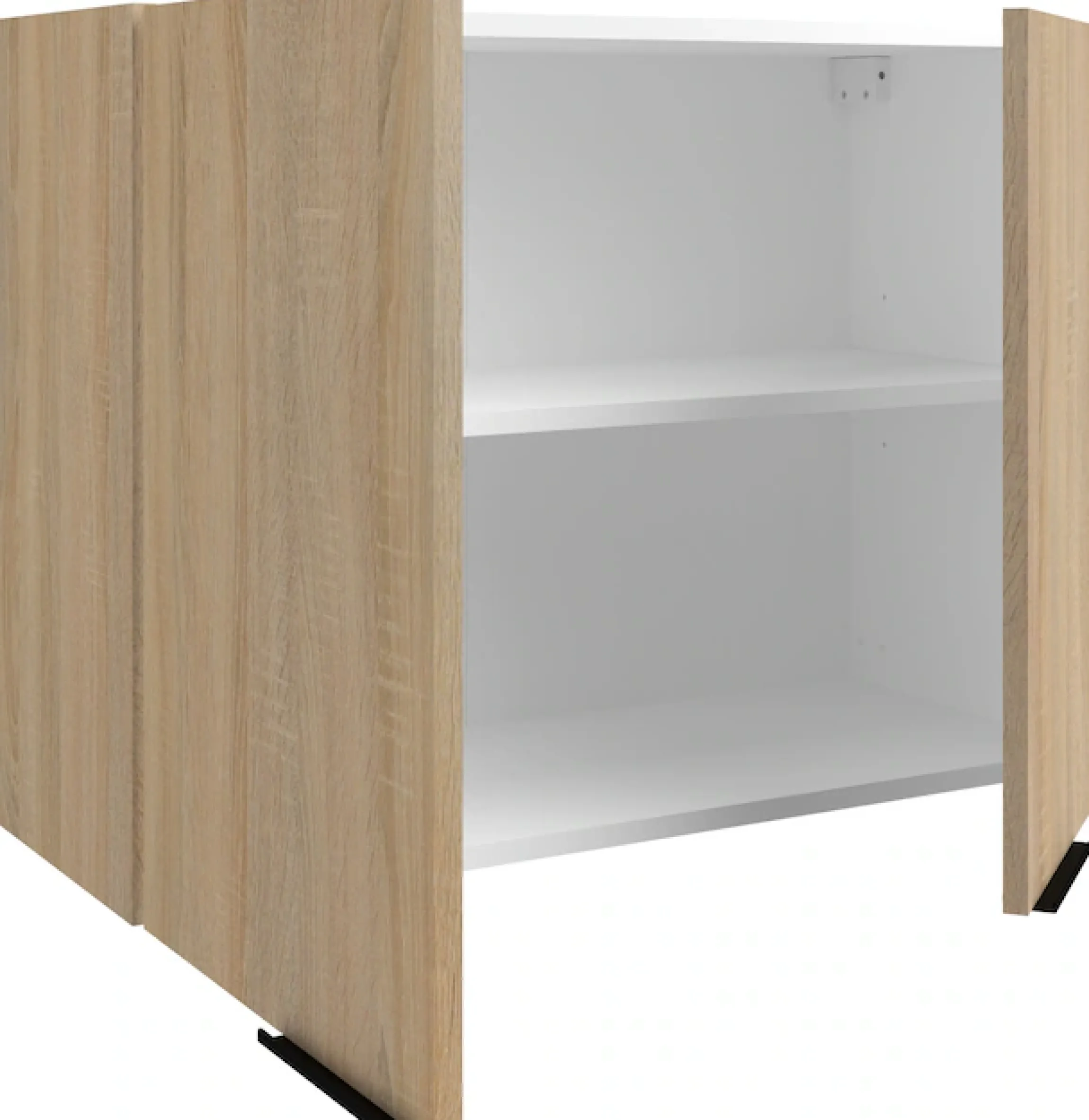 Parisot Schrank-Set »,Breite 300 cm, ohne E-Geräte« variabel stellbar, mit Kabeldurchlass,melaminharzbeschichtet, 6 Stk. tlg.