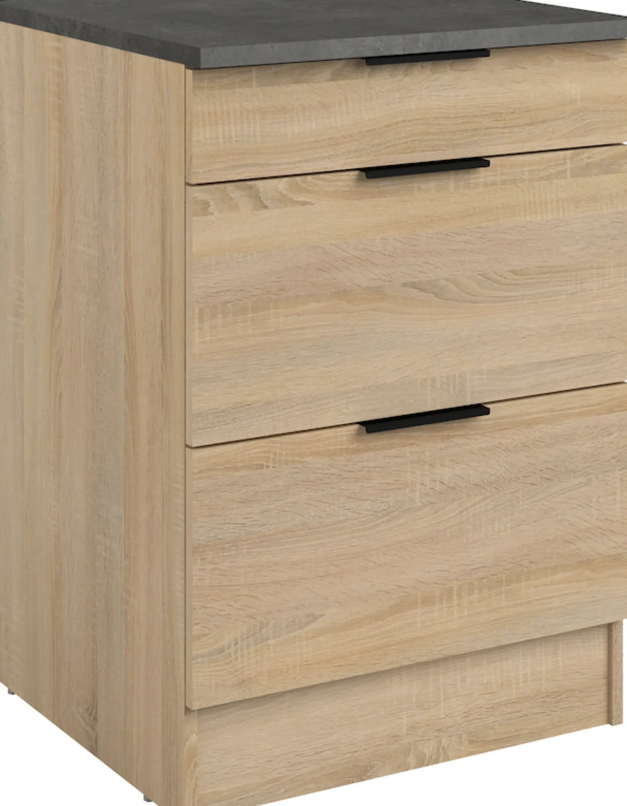 Parisot Schrank-Set »,Breite 300 cm, ohne E-Geräte« variabel stellbar, mit Kabeldurchlass,melaminharzbeschichtet, 6 Stk. tlg.