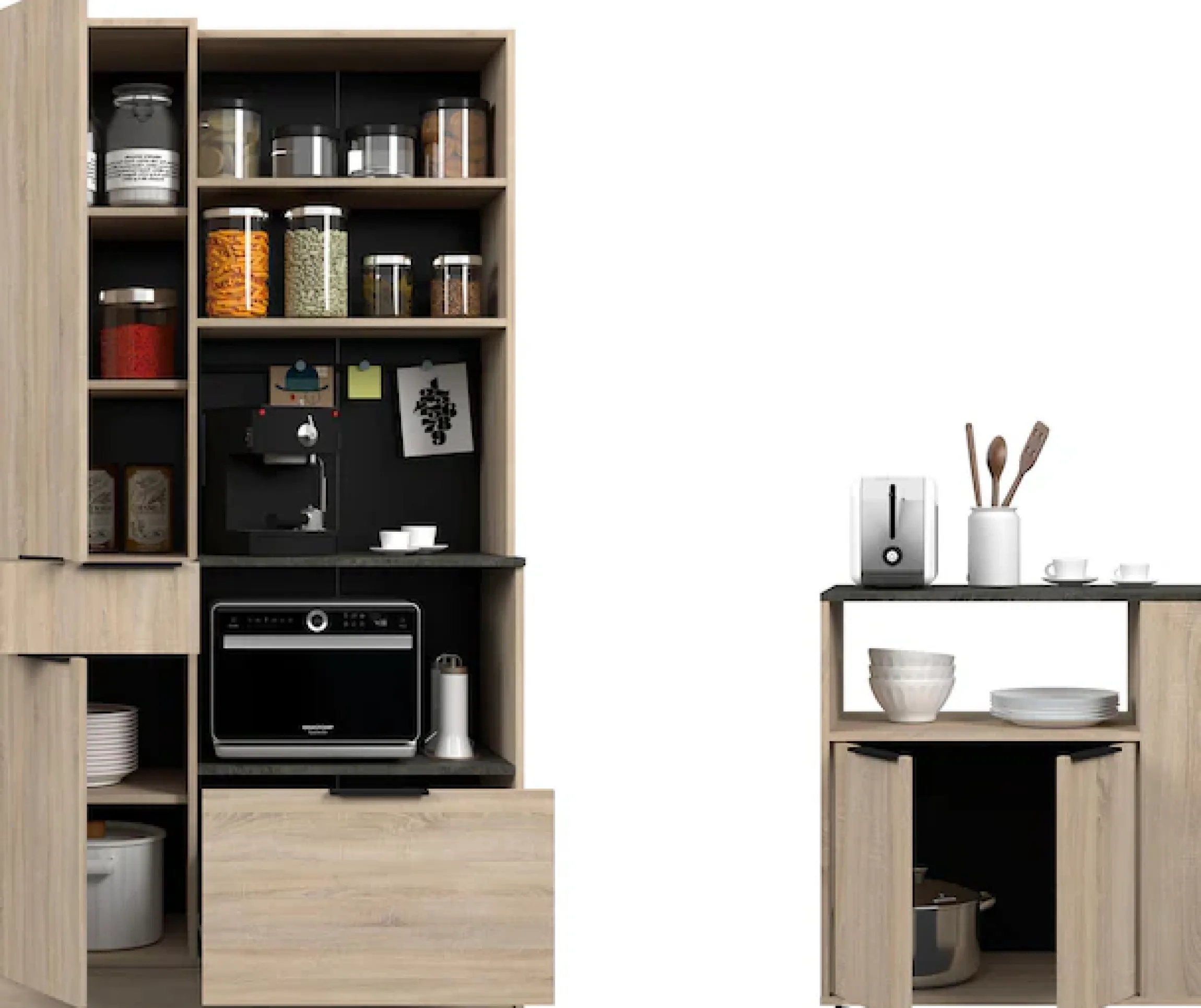 Parisot Schrank-Set »Parisot Fumay 1« 2 Stk. tlg.