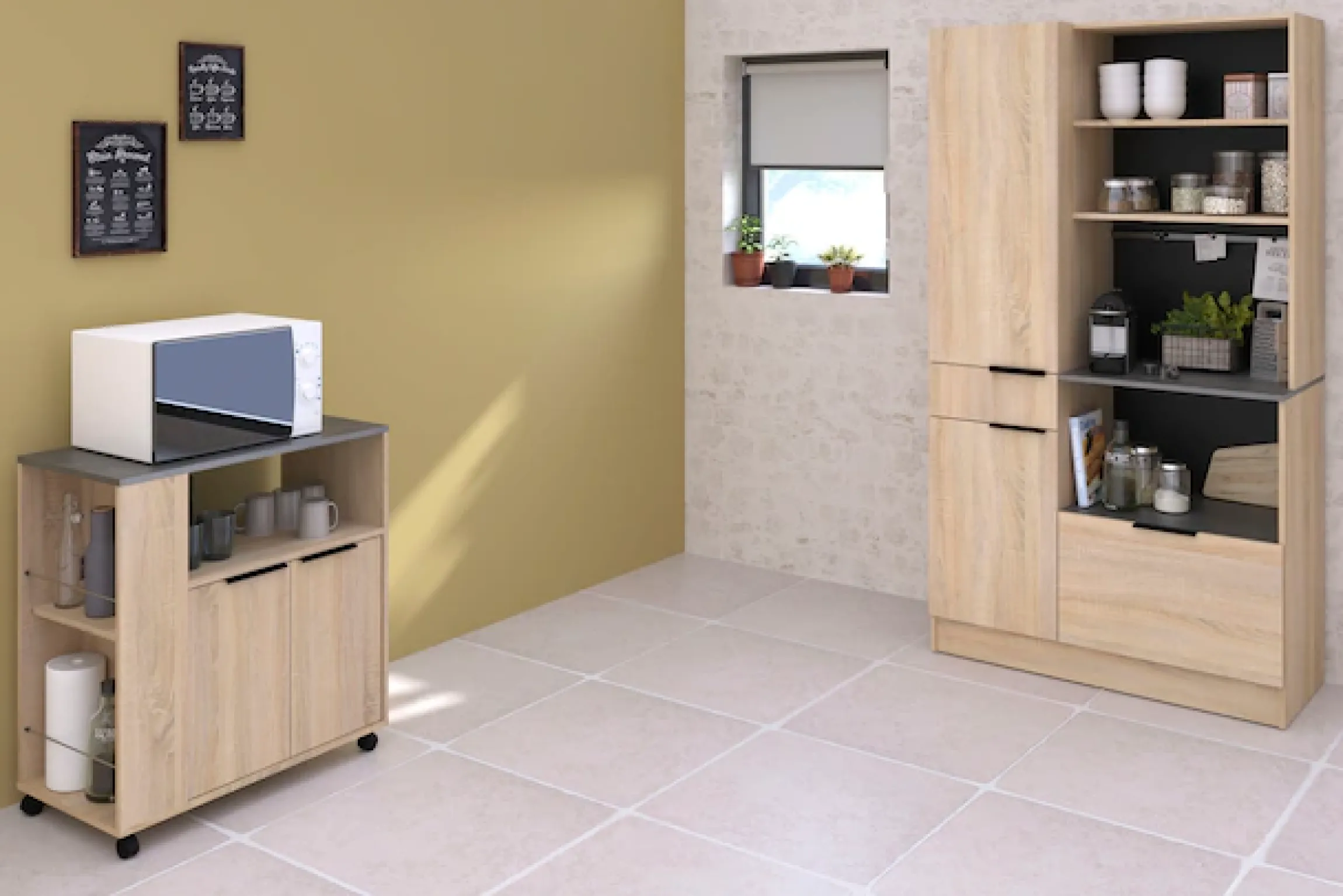 Parisot Schrank-Set »Parisot Fumay 1« 2 Stk. tlg.