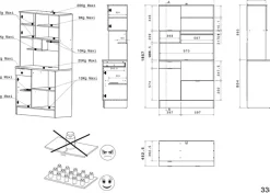 Parisot Schrank-Set »Socool 1, Theke und Küchenbuffet, Made in Europe, viel Stauraum« 2 Stk. tlg.