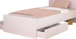 Parisot Stauraumbett »Pirouette 5« Set, 1 tlg. Kopfteil - drehbar Grau oder Rosa