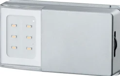 Paulmann LED Unterbauleuchte »Schrankleuchte SnapLED 53x95mm 25lm 2700KSilber« 1 Stk. Warmweiß