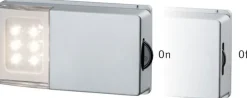 Paulmann LED Unterbauleuchte »Schrankleuchte SnapLED 53x95mm 25lm 2700KSilber« 1 Stk. Warmweiß