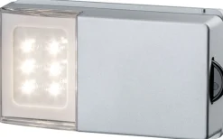 Paulmann LED Unterbauleuchte »Schrankleuchte SnapLED 53x95mm 25lm 2700KSilber« 1 Stk. Warmweiß