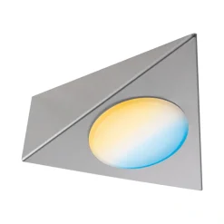 Paulmann Unterschrankleuchte »Clever Connect Spot Trigo 2,1W 2700- 6500K 12V Nickel geb/Metall« 1 Stk. Tageslichtweiß tunable White